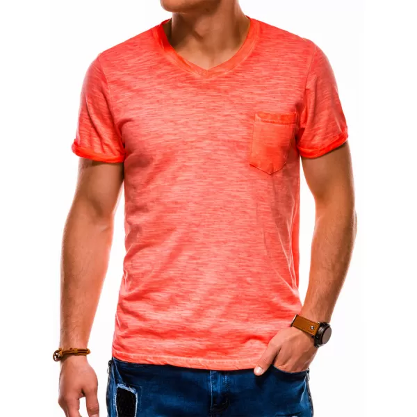  Pánské triko OMBRE AS1053 ORANGE 