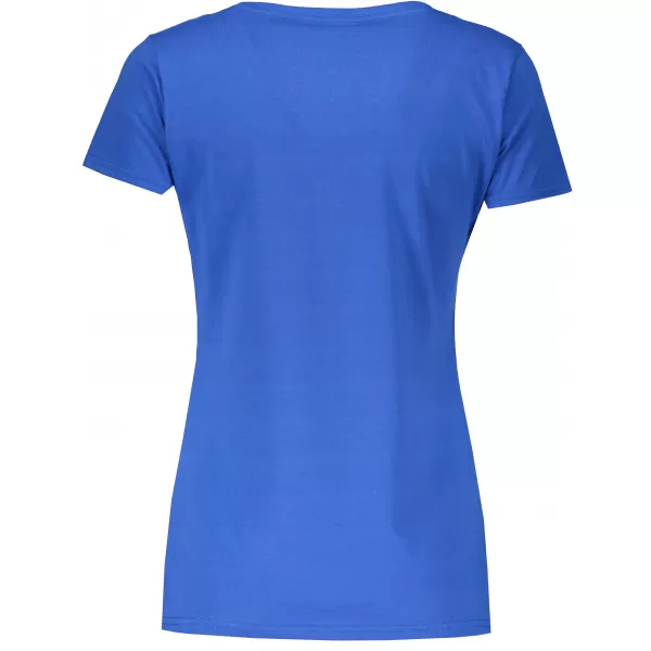  Dámské triko FRUIT OF THE LOOM VALUEWEIGHT V-NECK T ROYAL BLUE 