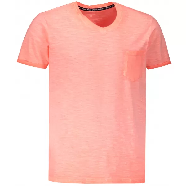  Pánské triko OMBRE AS1053 ORANGE 