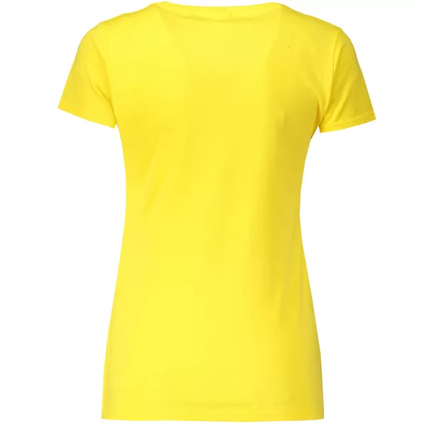  Dámské triko FRUIT OF THE LOOM LADY-FIT VALUEWEIGHT T YELLOW 