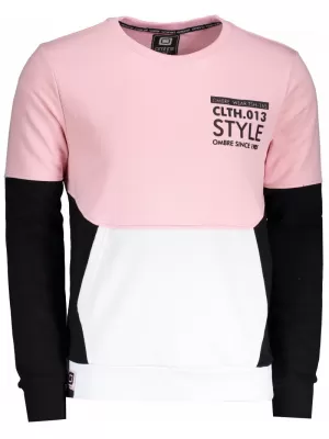 Pánská mikina OMBRE AB936 BLACK