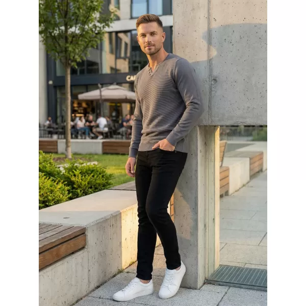  Pánský svetr ALTISPORT JOANES MPLP075 SVĚTLE ŠEDÁ 