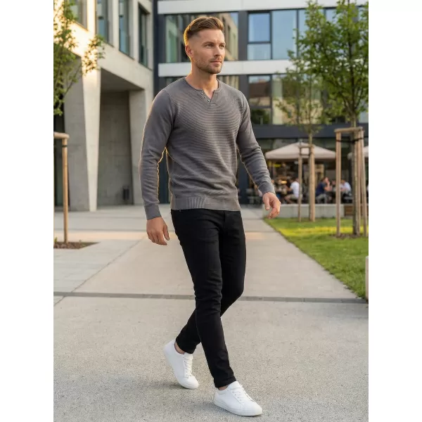  Pánský svetr ALTISPORT JOANES MPLP075 SVĚTLE ŠEDÁ 