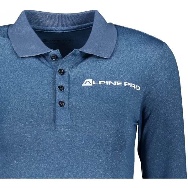 Dámské funkční triko s límečkem ALPINE PRO STERA LTSP635 SVĚTLE MODRÁ 