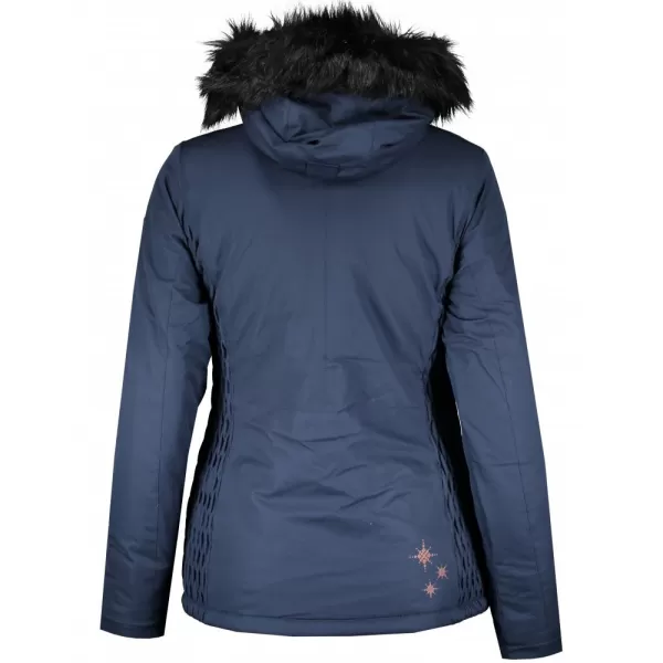  Dámská zimní bunda ALPINE PRO MEMKA 4 LJCP355 TMAVĚ MODRÁ 