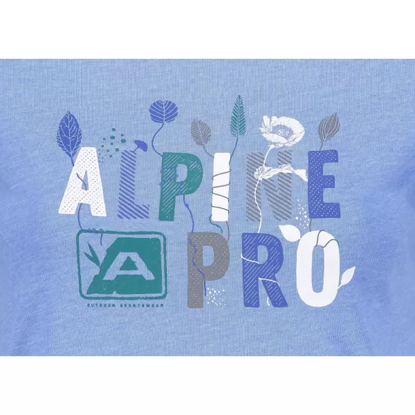  Dámské triko ALPINE PRO SASHA 3 LTSP506 MODRÁ 