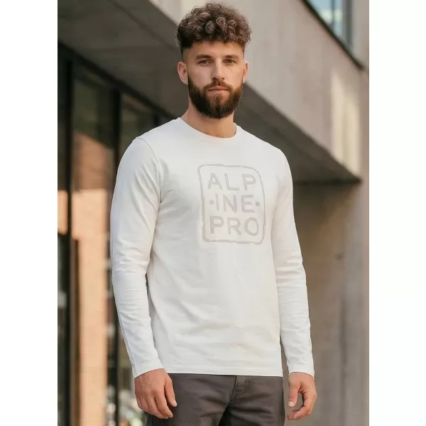  Pánské triko ALPINE PRO BRIGER MTSP517 BÍLÁ 