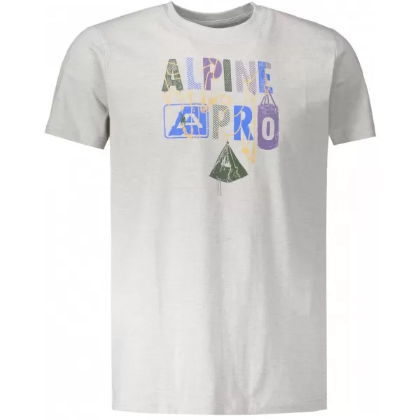  Pánské triko ALPINE PRO ABIC 7 MTSP404 ŠEDÁ 