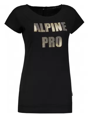 Dámské triko ALPINE PRO TUFFA 4 LTSP371 ČERNÁ