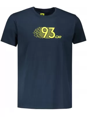 Pánské triko LOAP ALKOR CLM1973 TMAVĚ MODRÁ