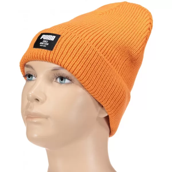  Zimní čepice PUMA RIBBED CLASSIC BEANIE JAFFA 02170907 ORANGE 