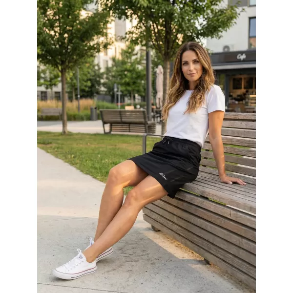  Dámská sukně ALTISPORT LYRA LSKR247 ČERNÁ 