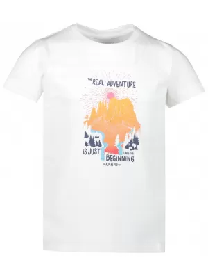 Dívčí triko ALPINE PRO MATTERO 2 KTSR239 BÍLÁ