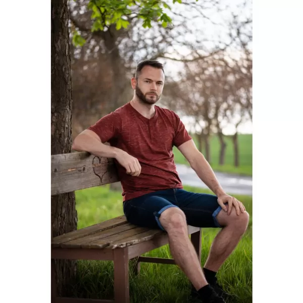  Pánské triko ALTISPORT LADIUS MTSR527 ČERVENÁ 