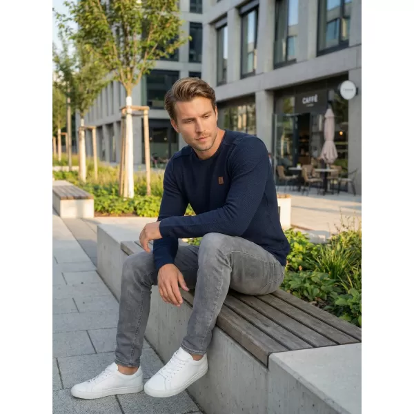  Pánský svetr ALTISPORT QUOD MPLR079 MODRÁ 