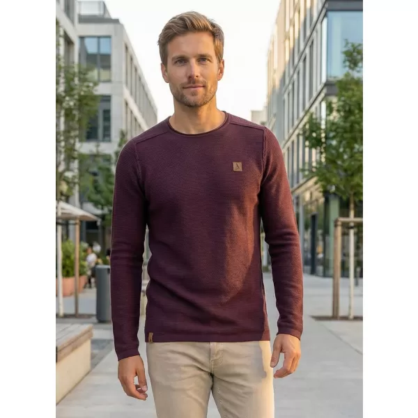 Pánský svetr ALTISPORT QUOD MPLR079 VÍNOVÁ 