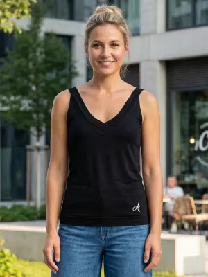 Dámské tílko ALTISPORT FLAVIANA LTSR639 ČERNÁ