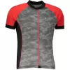 Pánský cyklistický dres ALPINE PRO MARK MTSR461 ŠEDÁ/ČERVENÁ