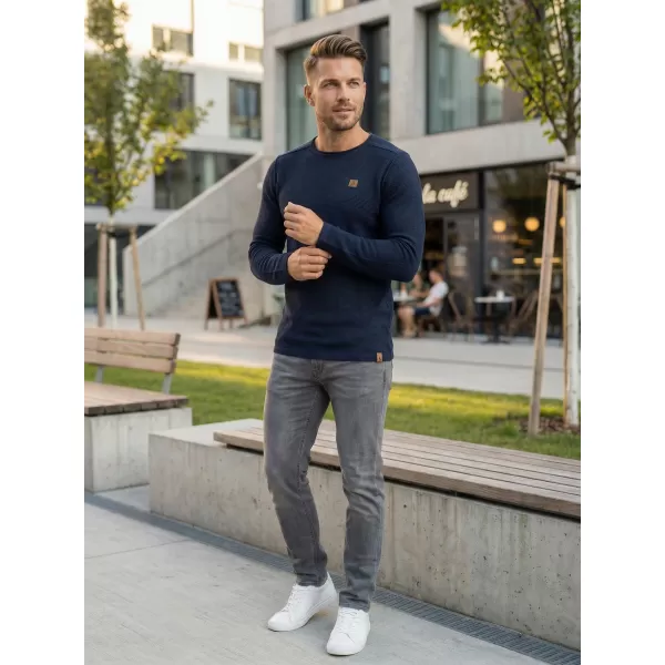  Pánský svetr ALTISPORT QUOD MPLR079 MODRÁ 