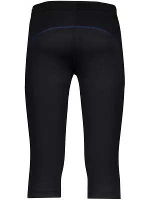 Pánské 3/4 kalhoty ALPINE PRO ENZO 4 MPAR420 ČERNÁ/ZELENÁ