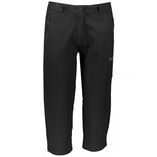  Dámské 3/4 kalhoty ALPINE PRO HYDA LPAR385 ČERNÁ 