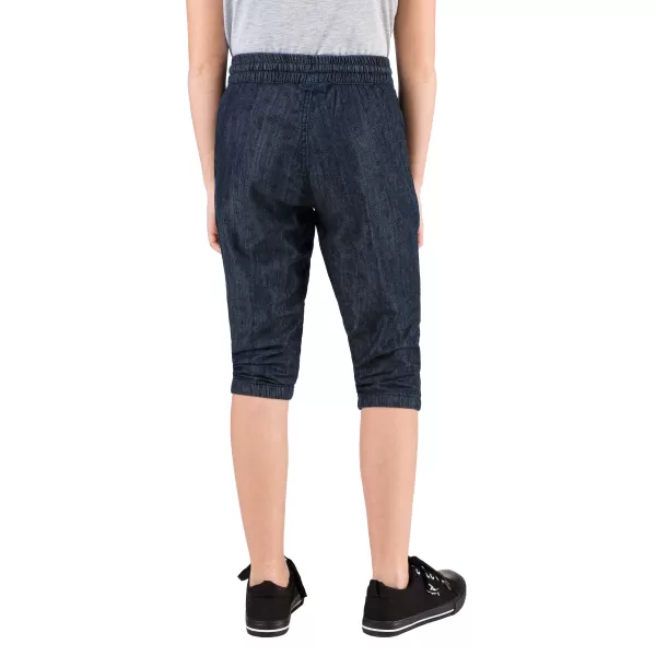  Dívčí 3/4 kalhoty SAM 73 GS 523 TMAVÝ DENIM 