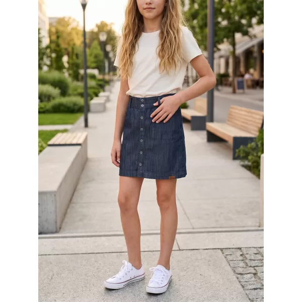  Dívčí sukně SAM 73 GZ 521 TMAVÝ DENIM 