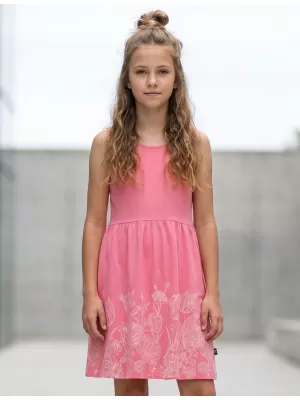 Dívčí šaty SAM 73 KSKR071 RŮŽOVÁ