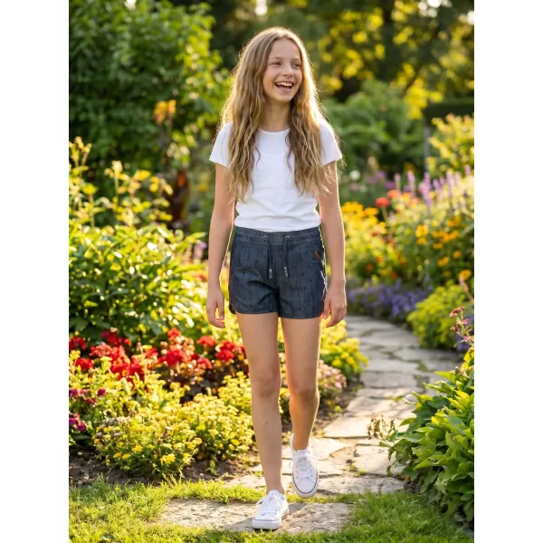  Dívčí šortky SAM 73 GS 525 TMAVÝ DENIM 
