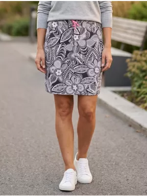 Dámská sukně SAM 73 WZ 763 TMAVĚ ŠEDÁ