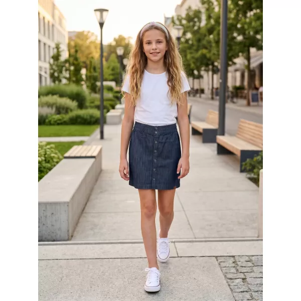  Dívčí sukně SAM 73 GZ 521 TMAVÝ DENIM 