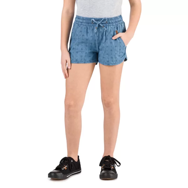  Dívčí šortky SAM 73 GS 525 SVĚTLÝ DENIM 