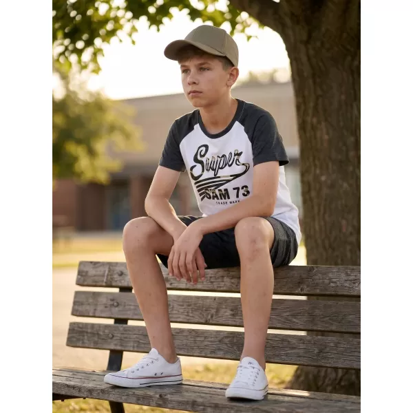  Chlapecké triko s krátkým rukávem SAM 73 BT 541 BÍLÁ 