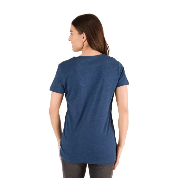  Dámské triko s krátkým rukávem SAM 73 LTSR615 TMAVĚ MODRÁ 