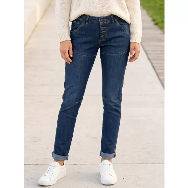  Dámské kalhoty SAM 73 WK 753 TMAVÝ DENIM 