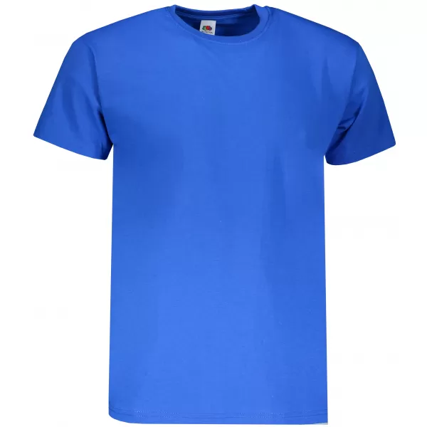  Pánské triko s krátkým rukávem FRUIT OF THE LOMM SUPER PREMIUM T ROYAL BLUE 