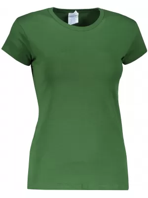 Dámské triko JHK REGULAR LADY COMFORT BOTTLE GREEN