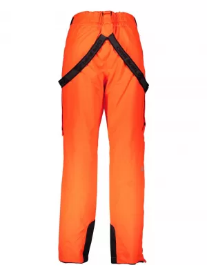 Pánské lyžařské kalhoty ALPINE PRO SANGO 6 MPAM312 ORANŽOVÁ