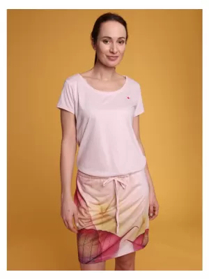 Dámské šaty LOAP ALYSA CLW2064 SVĚTLE RŮŽOVÁ