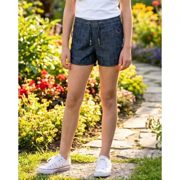  Dívčí šortky SAM 73 GS 525 TMAVÝ DENIM 