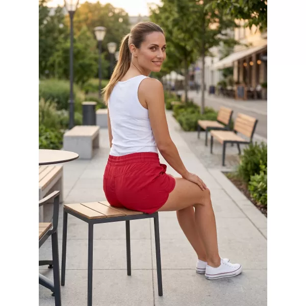  Dámské šortky SAM 73 JACKIE WS 764 ČERVENÁ 