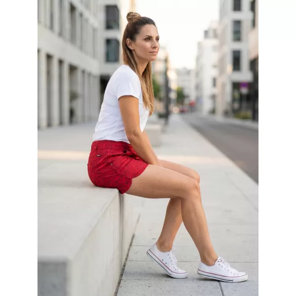  Dámské šortky SAM 73 WS 760 ČERVENÁ 