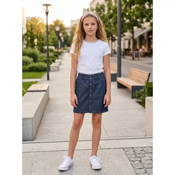  Dívčí sukně SAM 73 GZ 521 TMAVÝ DENIM 