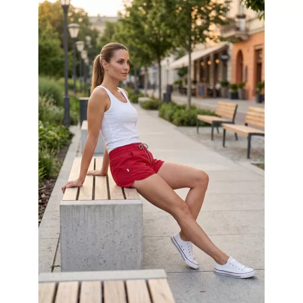  Dámské šortky SAM 73 JACKIE WS 764 ČERVENÁ 