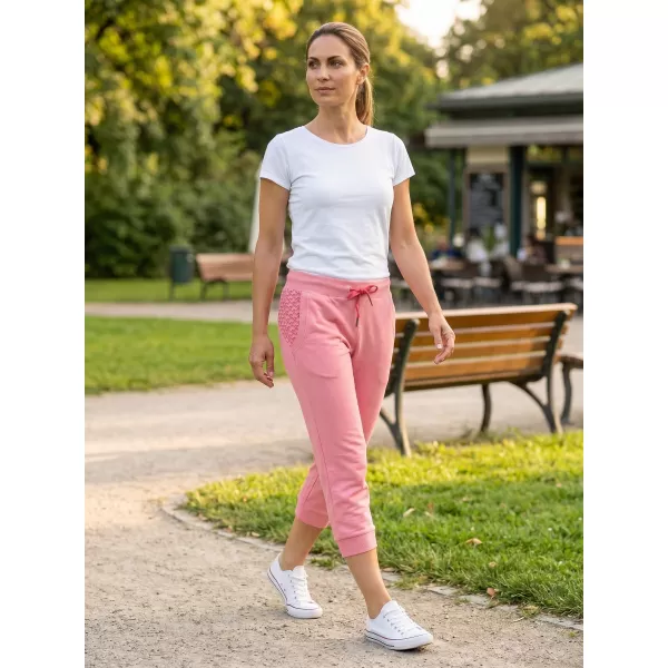  Dámské 3/4 kalhoty SAM 73 LPAR405 RŮŽOVÁ 