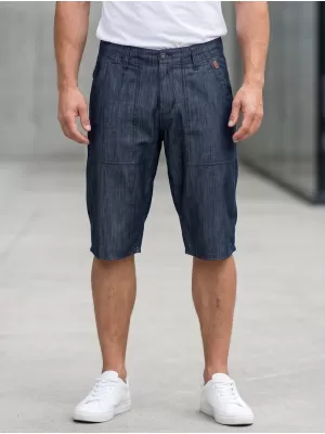 Pánské šortky SAM 73 MS 736 TMAVÝ DENIM