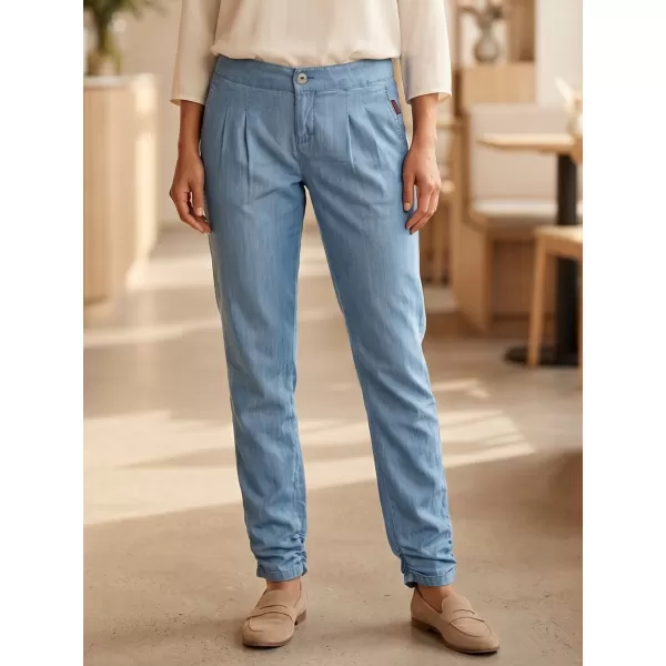  Dámské kalhoty SAM 73 WK 755 SVĚTLÝ DENIM 