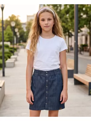 Dívčí sukně SAM 73 GZ 521 TMAVÝ DENIM