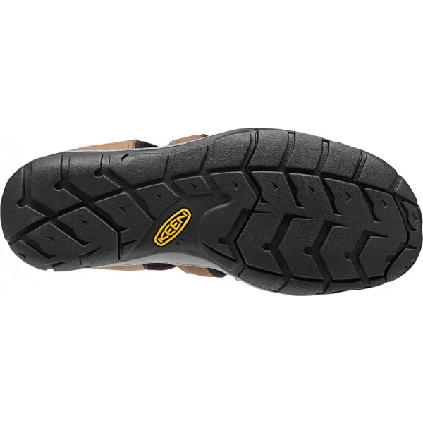  Pánské sandále KEEN CLEARWATER CNX LEATHER M DARK EARTH/BLACK 