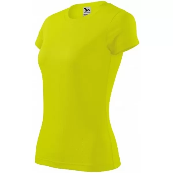  Dámské funkční triko MALFINI FANTASY 140 NEON YELLOW 